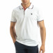 Ανδρική λευκή  polo shirt  it120619-26 2