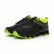 Ανδρικά μαύρα και νέον αθλητικά παπούτσια Blade it110919-7 3