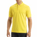 Ανδρική κίτρινη polo shirt Kappa regular fit it120619-21 3