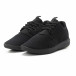 Ανδρικά μαύρα αθλητικά παπούτσια ελαφρύ μοντέλο it301118-4 3