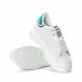 Γυναικεία λευκά sneakers με animal μοτίβα it270219-10 4