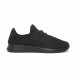 Ανδρικά μαύρα αθλητικά παπούτσια Mesh ελαφρύ μοντέλο it230519-1 2