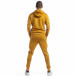 Ανδρικό κίτρινο αθλητικό σετ με διακοσμητικές λεπτομέρειες ss-NB-60A-NB-60B 6