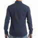 Ανδρικό μπλε πουά πουκάμισο Slim fit it040219-122 3