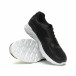 Ανδρικά ελαφριά αθλητικά παπούτσια με χοντρή σόλα σε μαύρο it040619-11 4