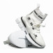 Ανδρικά λευκά ψηλά sneakers Boa tr260221-2 4