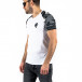 Lagos Ανδρική λευκή κοντομάνικη μπλούζα 21295 tr250322-42 4