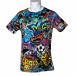 Ανδρική πολύχρωμη κοντομάνικη μπλούζα Made in Italy it200421-6 3