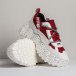 Sneakers Ultra Sole σε λευκό και κόκκινο it280820-23 4