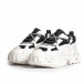 Sneakers Ultra Sole σε λευκό και μαύρο it280820-22 3