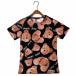 Ανδρική μαύρη κοντομάνικη μπλούζα Teddy Bear it200421-2 3