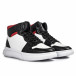 Ανδρικά sneakers σε λευκό και μαύρο it081020-1 3