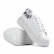 Γυναικεία λευκά sneakers δίσολα RA38 it040822-6 4
