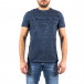 Ανδρική γαλάζια κοντομάνικη μπλούζα Lagos tr250322-29 2