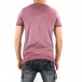 Ανδρική ροζ κοντομάνικη μπλούζα Lagos 21238 tr250322-35 3