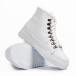 Ανδρικά λευκά sneakers Trekking design tr181120-5 4