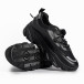Γυναικεία μαύρα αθλητικά παπούτσια PC51 it280820-12 4