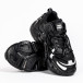 Ανδρικά μαύρα sneakers Ultra Sole gr221021-7 4