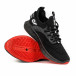 Ανδρικά μαύρα αθλητικά παπούτσια Fashion K-003 gr040222-26 4