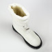 Basic γυναικεία λευκά μποτάκια με επένδυση γούνας Miranda K2635 it300822-11 4
