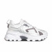 Ανδρικά λευκά sneakers Chunky με δίχτυ ZL012 gr040222-16 2
