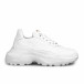 Ανδρικά λευκά sneakers Chunky All white tr051021-7 2