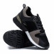 Γυναικεία  sneakers σε μαύρο και γκρι it110221-1 4