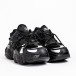 Ανδρικά μαύρα sneakers Ultra Sole gr221021-7 3