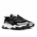Ανδρικά μαύρα sneakers Chunky LT11 gr231122-1 3