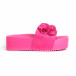 Γυναικείες ροζ πλατφόρμες Mellisa it030620-13 2
