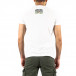 Ανδρική λευκή κοντομάνικη μπλούζα Lagos 21373 tr250322-54 3