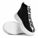 Ανδρικά μαύρα ψηλά sneakers Wagoon tr061221-2 4