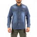 Ανδρικό μπλε πουκάμισο Yes Design KS22-552 it210322-10 3