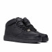 Ανδρικά μαύρα ψηλά sneakers Classic A03 gr090922-2 3