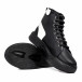 Ανδρικά μαύρα ψηλά sneakers Boa 0155 tr061022-1 4