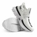 Ανδρικά λευκά αθλητικά παπούτσια Cubic 666-6 it160622-16 5