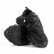 Ανδρικά μαύρα sneakers Terminator G111 gr040222-11 5