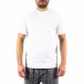 Ανδρική λευκή κοντομάνικη μπλούζα Duca Homme 176593 it250322-21 2