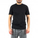 Ανδρική μαύρη κοντομάνικη μπλούζα Duca Homme 176593 it250322-22 2