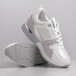 Γυναικεία λευκά sneakers με λεπτομέρεια glitter it110221-5 3