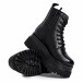 Γυναικεία μαύρα αρβυλάκια ultra sole it161220-17 4