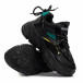 Γυναικεία μαύρα Chunky sneakers με δίχτυ it110221-9 4