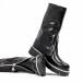 Γυναικείες μαύρες μπότες με διακοσμητικό φερμουάρ και πέτρες Bellamica K6034 it300822-7 5