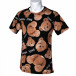 Ανδρική μαύρη κοντομάνικη μπλούζα Teddy Bear it200421-2 2