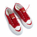 Ανδρικά κόκκινα πάνινα παπούτσια tr210721-3 3