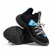 Ανδρικά μαύρα αθλητικά παπούτσια Fashion gr080621-4 4