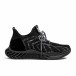 Ανδρικά μαύρα αθλητικά παπούτσια Fashion gr080621-8 2