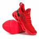 Ανδρικά κόκκινα sneakers Chevron it090321-3 4