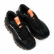 Ανδρικά μαύρα sneakers Kiss GoGo 229-5 it300822-18 5