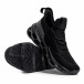 Ανδρικά μαύρα sneakers Chevron Kiss GoGo 212-1 it090321-2 4